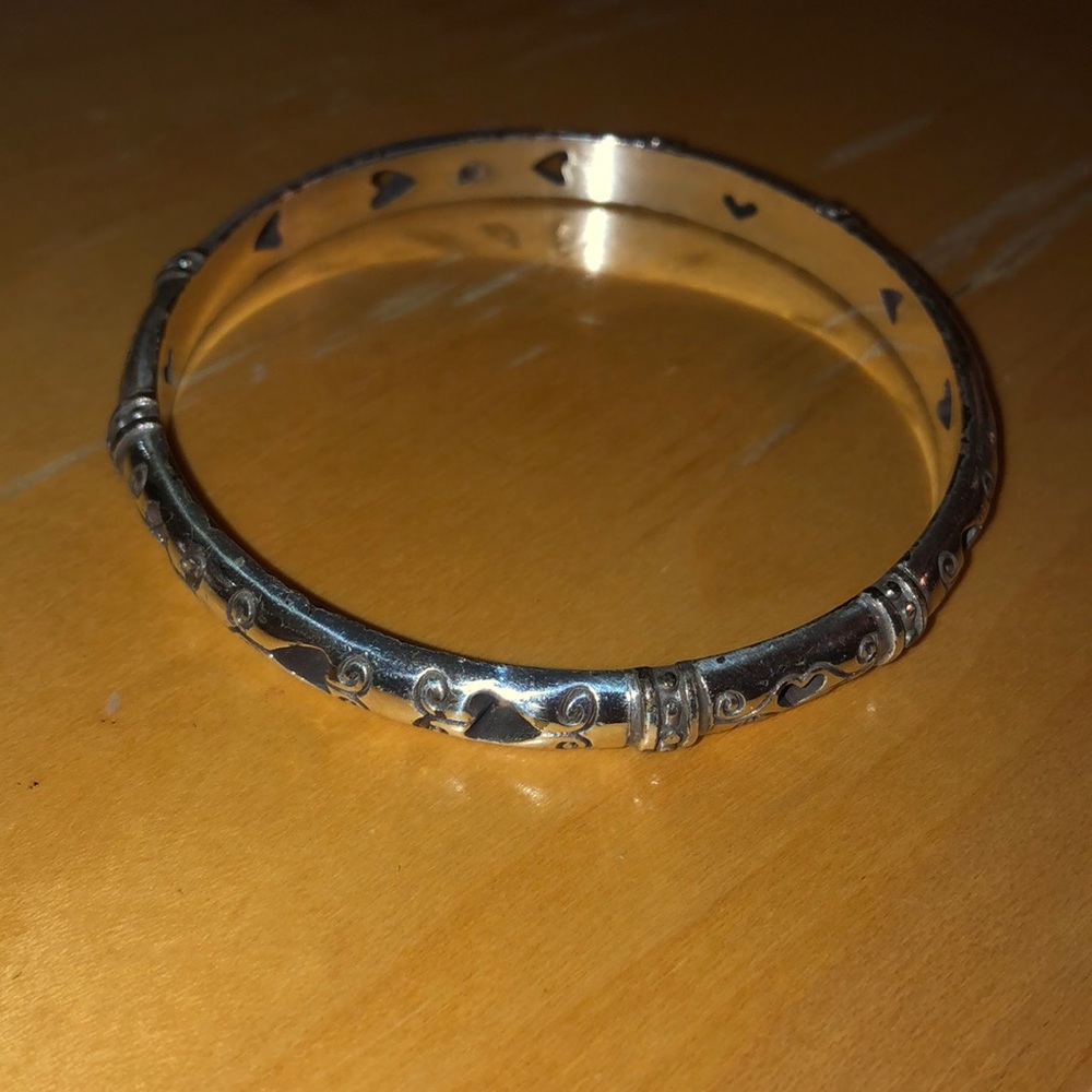 Silver Bangle Bracelet